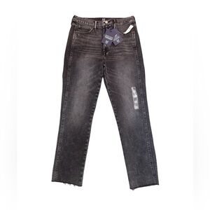 NWT GAP Cigarette High-Rise black Jeans size 8